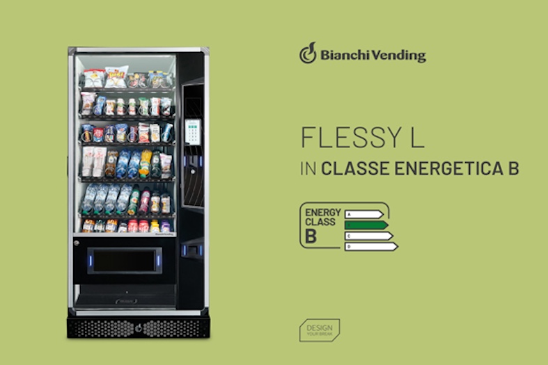 Distributore automatico snack Bianchi Flessy L in Classe Energetica B