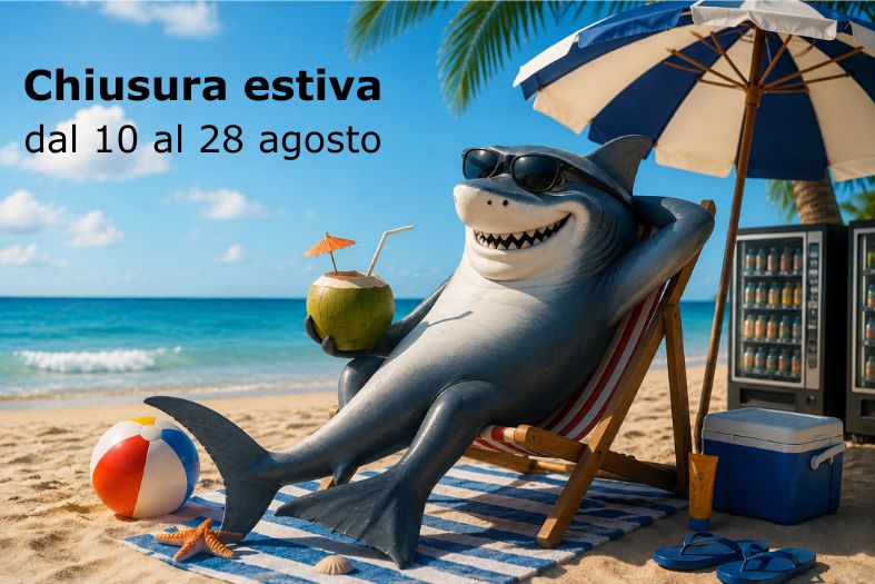 Fantavending - chiusura estiva dal 10 al 28 agosto 2026