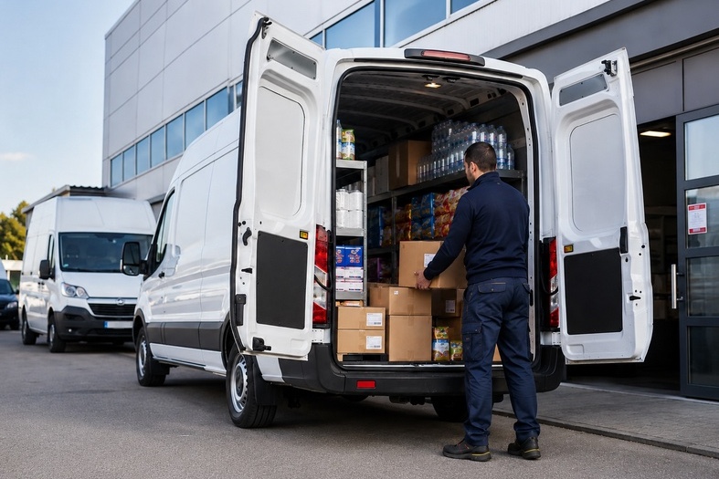 Furgone per il rifornimento dei distributori automatici, Ecobonus 2026 per i veicoli commerciali del vending