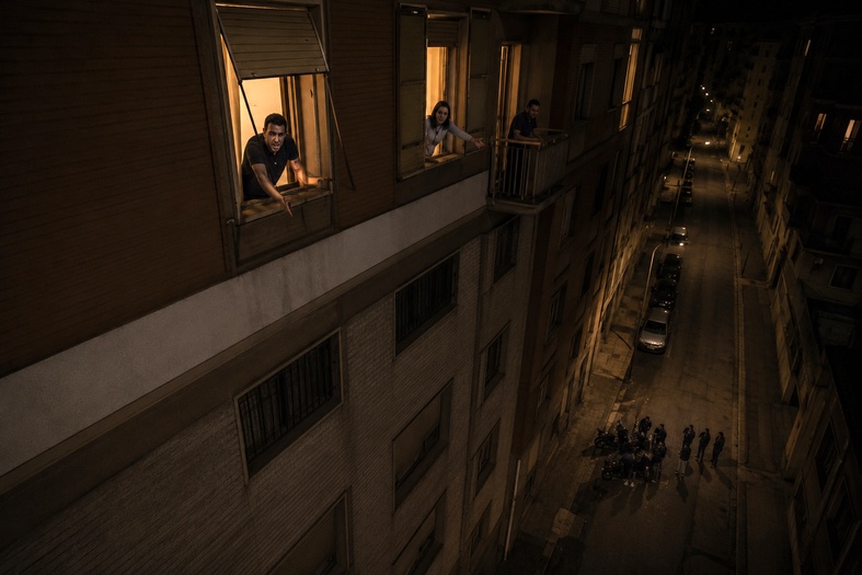 Protesta condominio